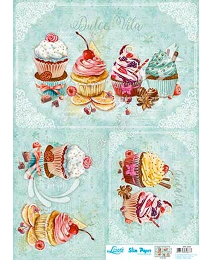 SLIM PAPER SPL-039 CUPCAKE